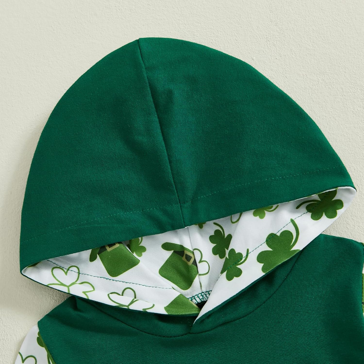 BemeyourBBs First St Patricks Day Baby Boy Outfit shamrock romper and pants set