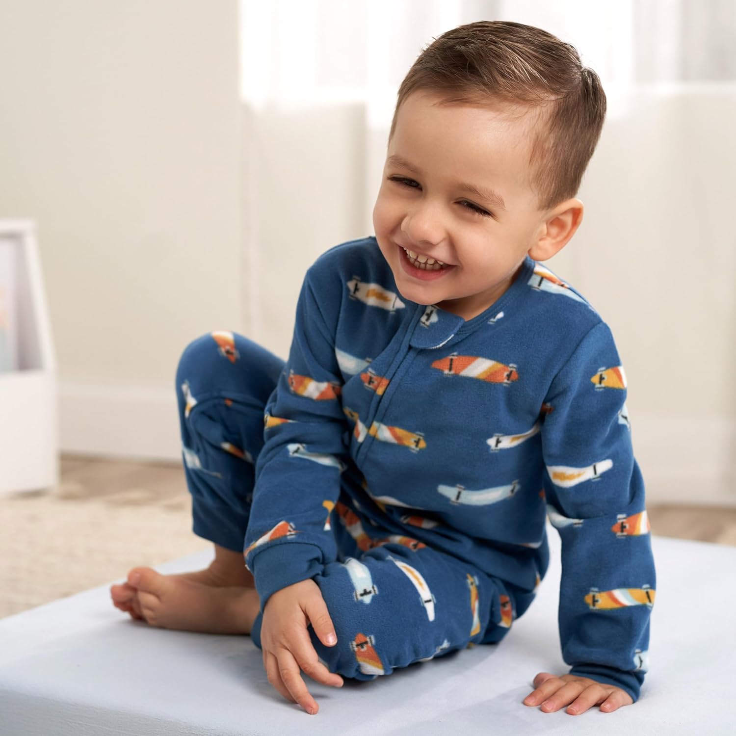 Safe Flame-Resistant Baby Pajamas