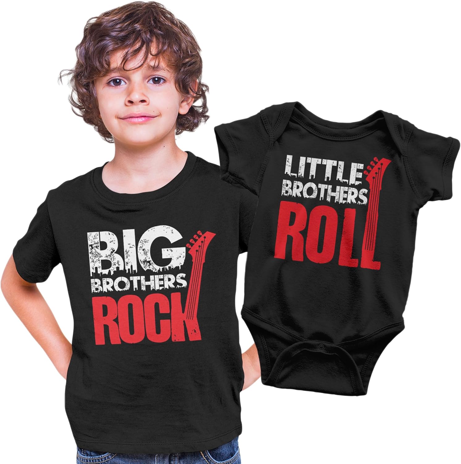 Matching Sibling Shirts for Big and Little Brothers
