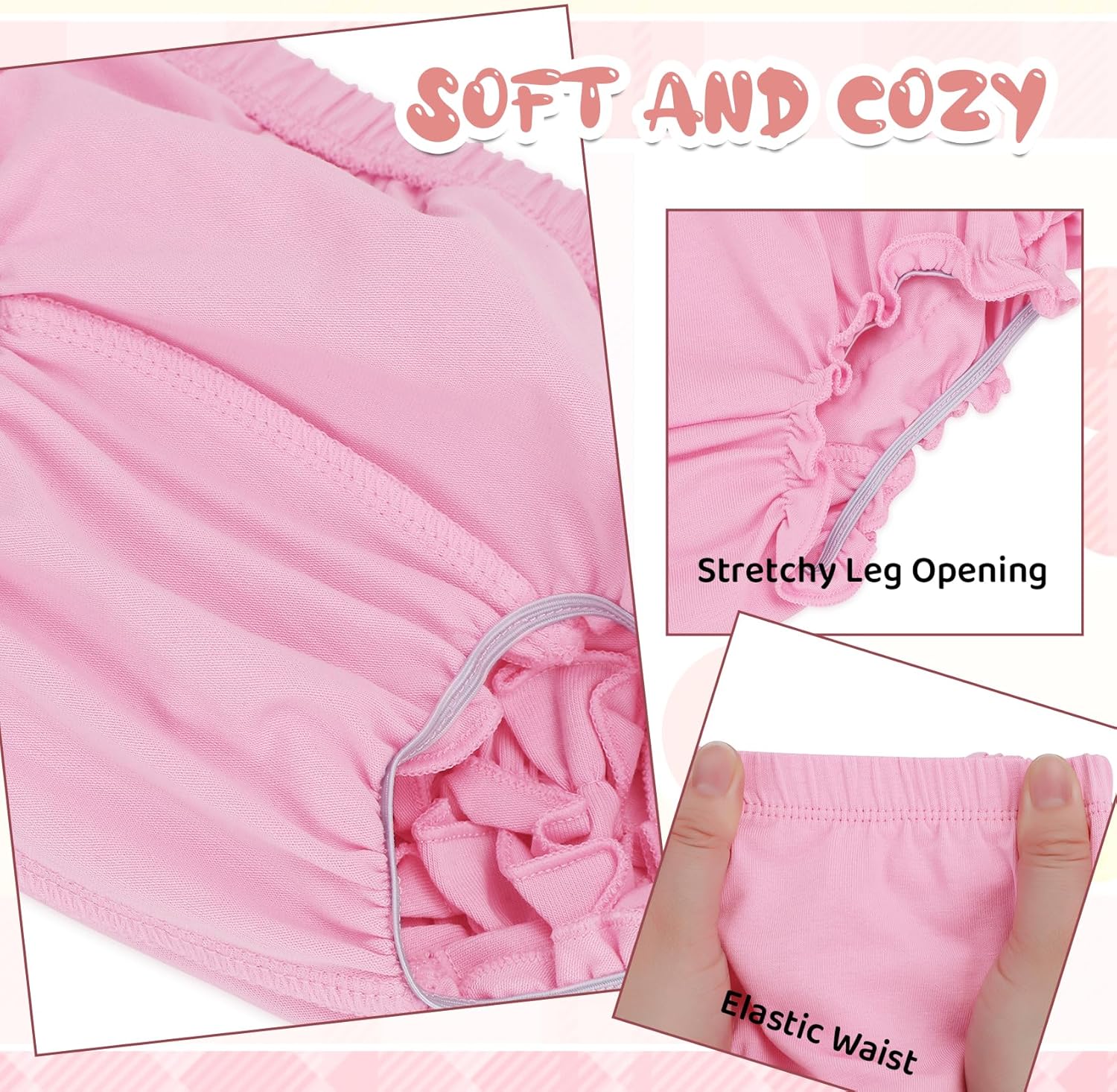 Durio Baby Bloomers for Toddler Girls