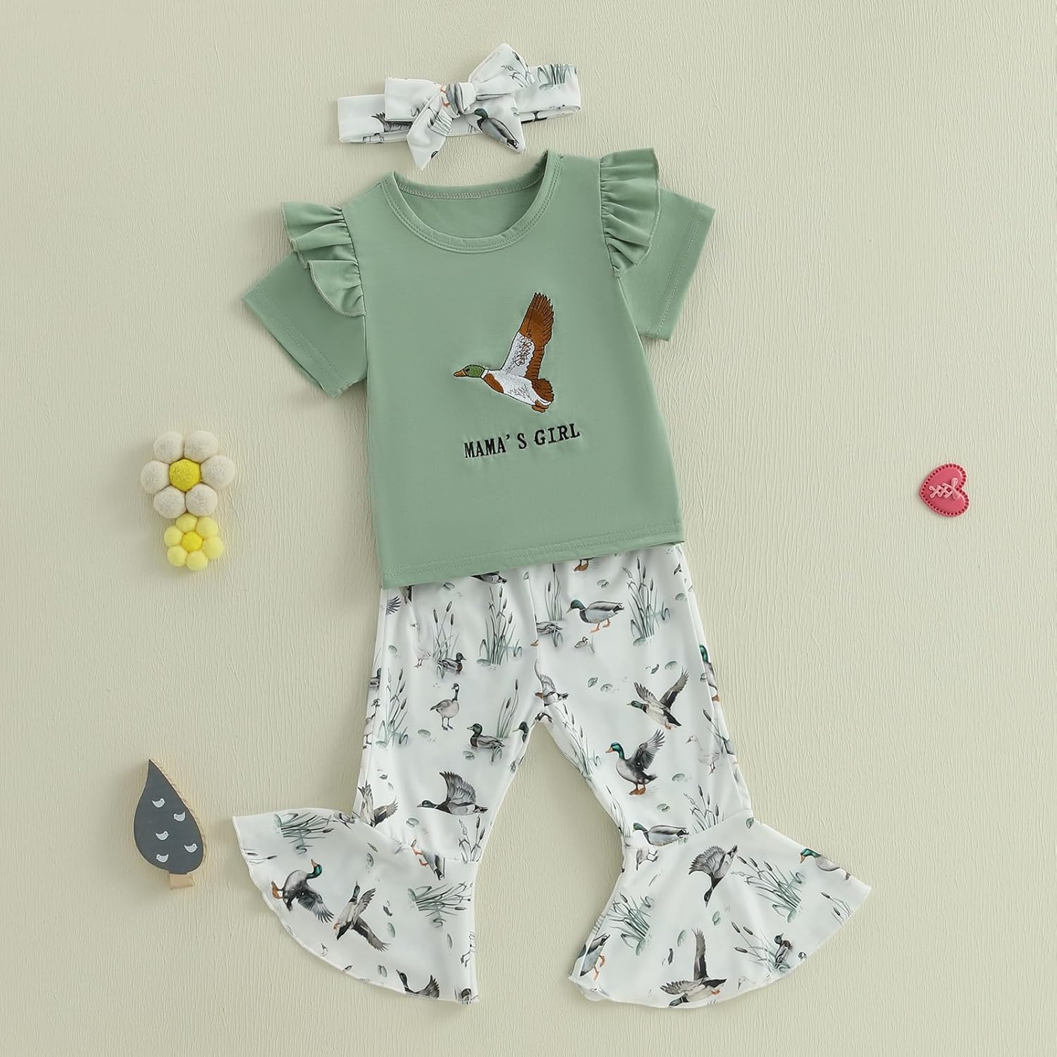 Adorable Toddler Girl Summer Outfit