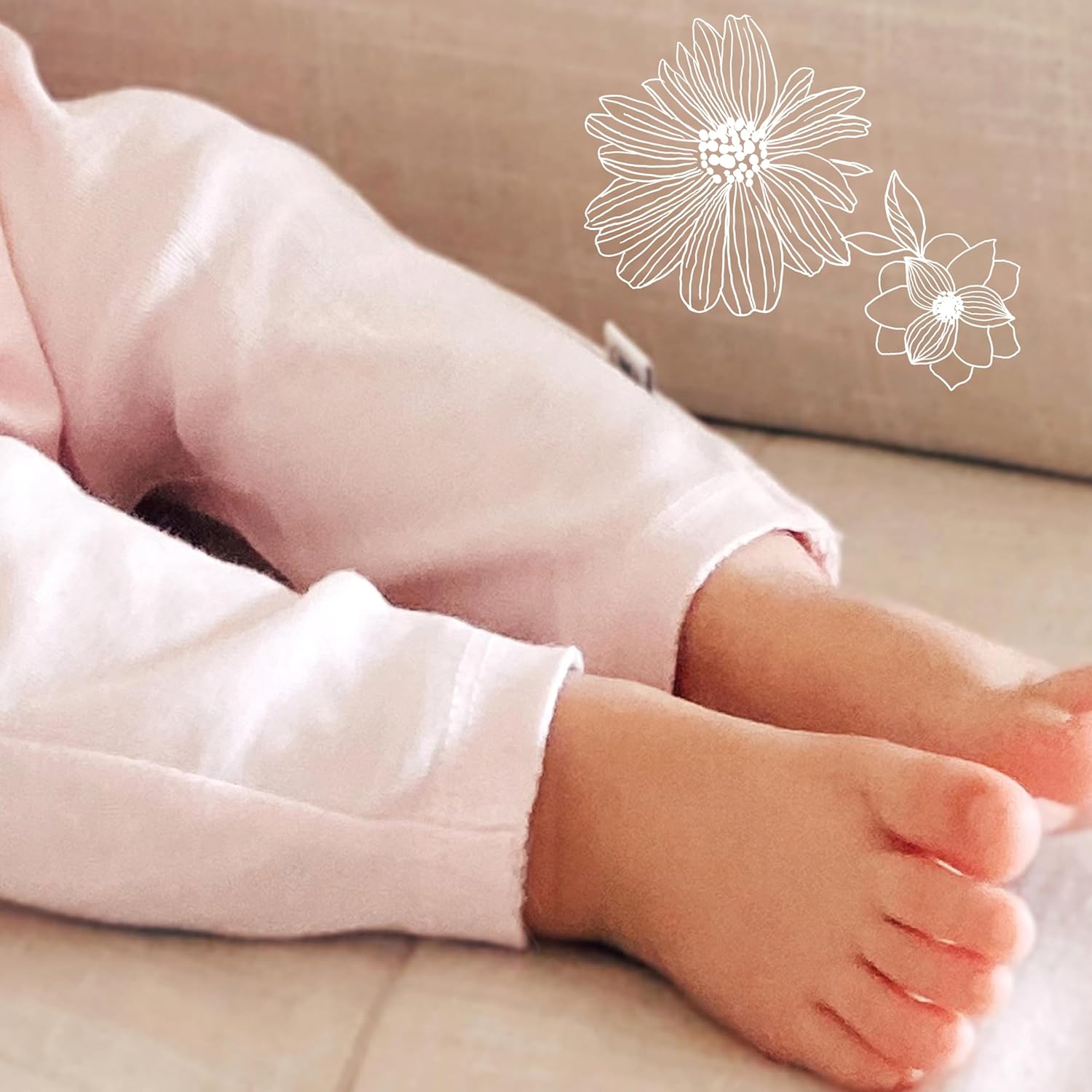 HonestBaby Multipack Harem Pants Organic Cotton for Infants 10-Piece Set
