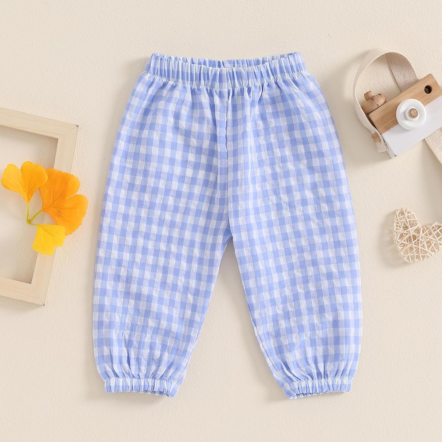 Stylish Child Gingham Pants