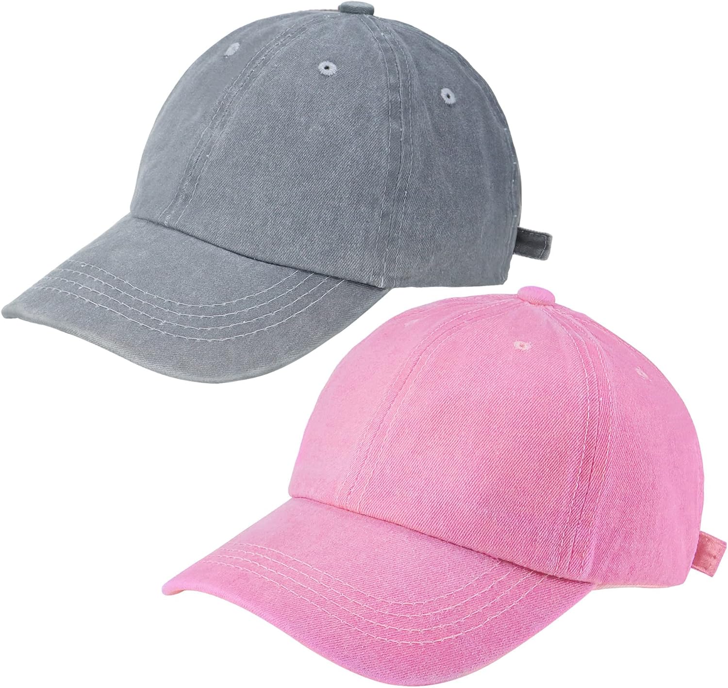 Distressed Washed Baseball Cap for Kids 2-8
