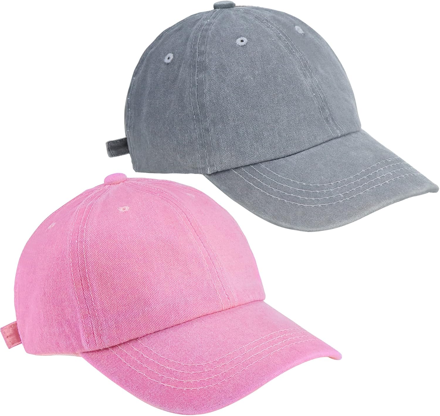 Distressed Washed Baseball Cap for Kids 2-8