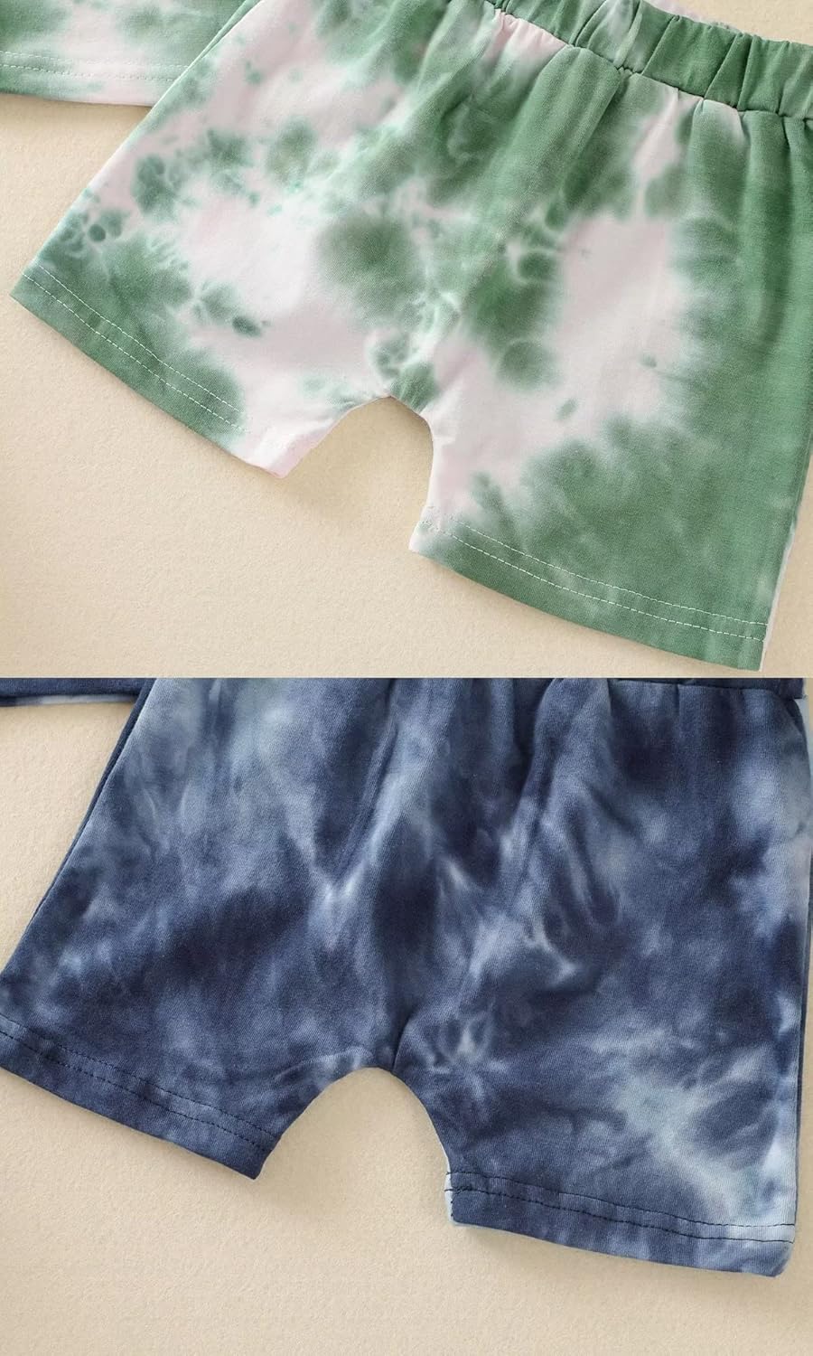 Perfect Summer Outfits Coolago Toddler Tie Dye 4-Piece Set for Boys