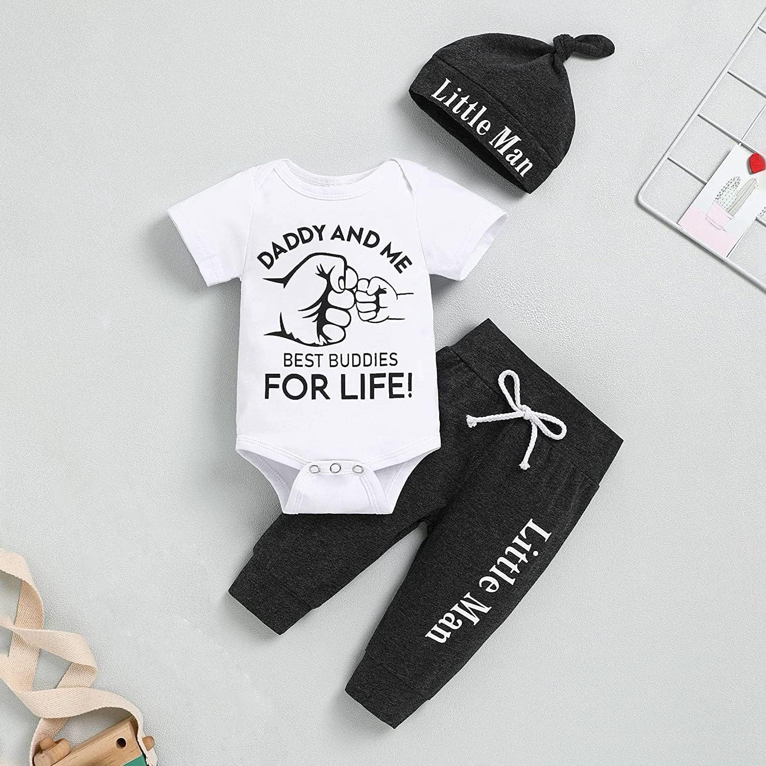Aoswep 3-Piece Baby Outfit for Boys Set