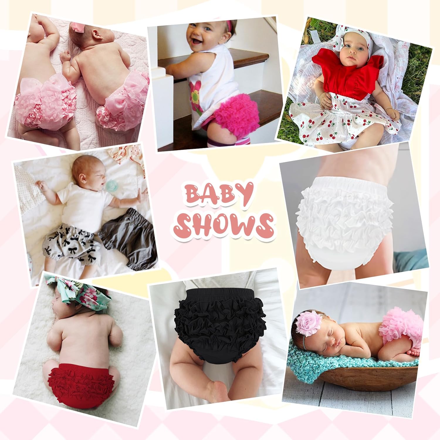 Durio Baby Bloomers for Toddler Girls