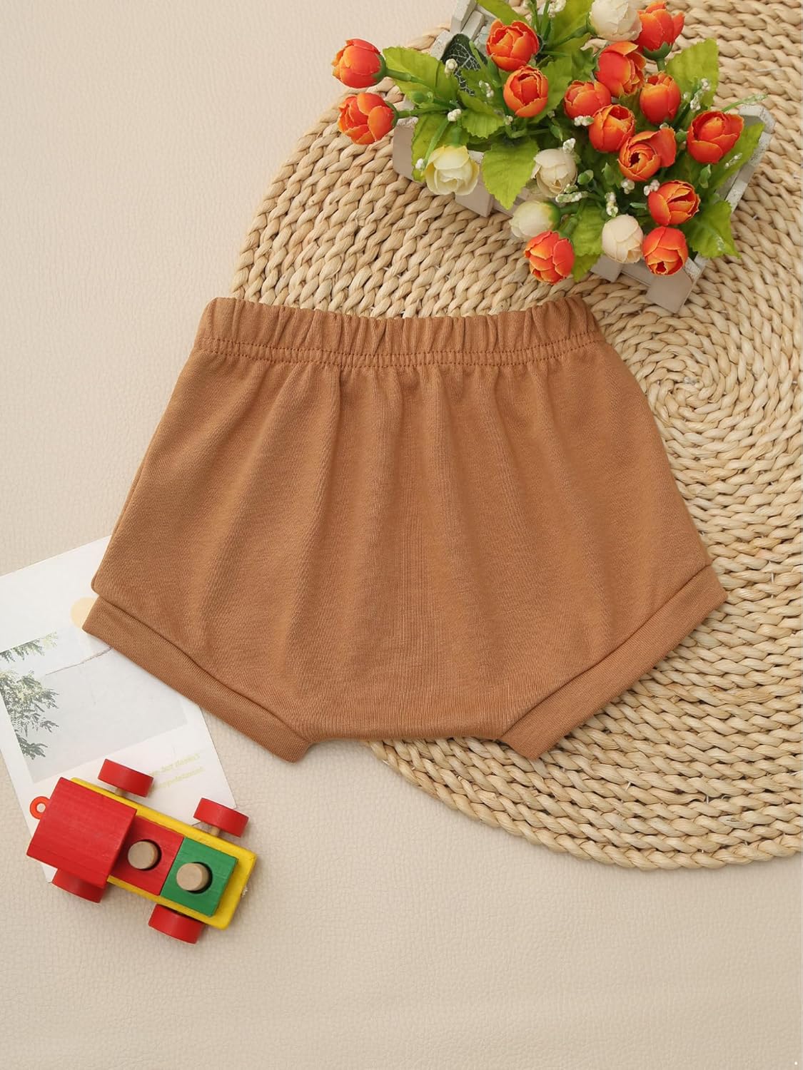 Comfortable Signed Baby Boy Bloomer Shorts for Toddler
