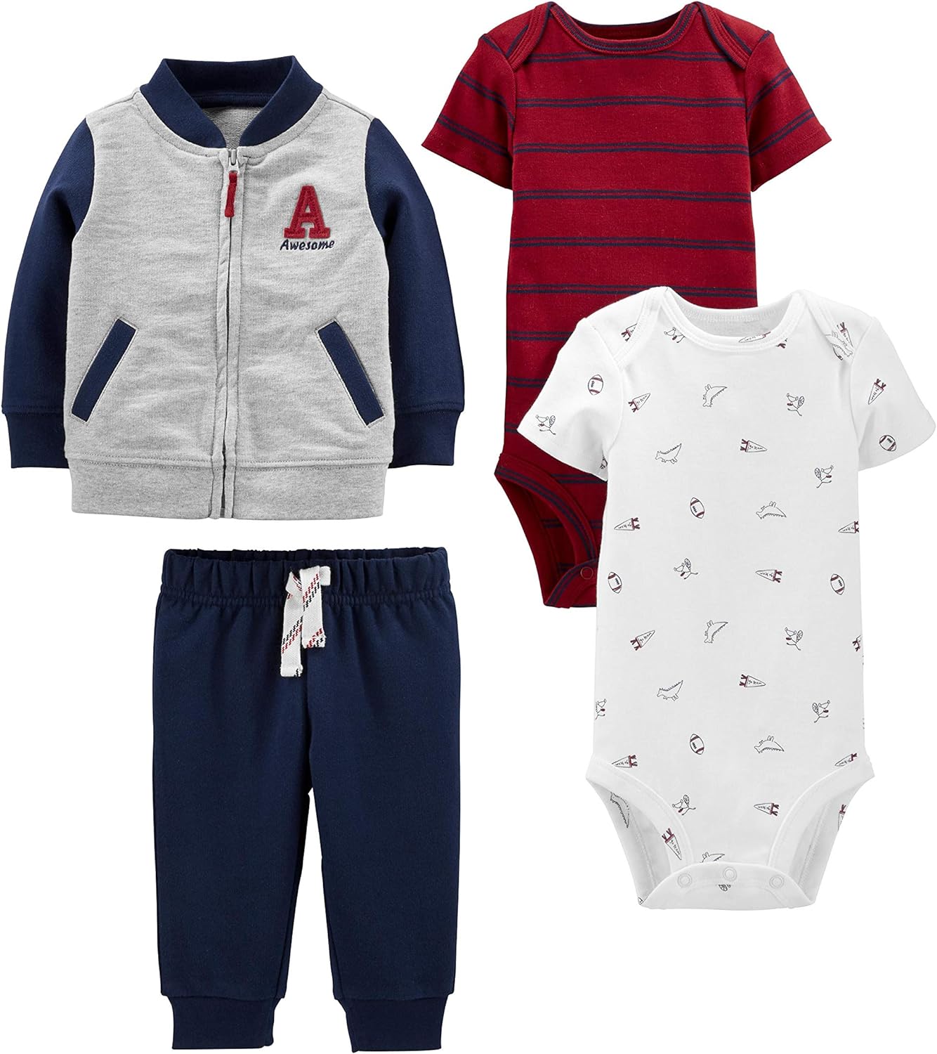 Simple Joys by Carters - 4-Piece Set for Baby Boys
