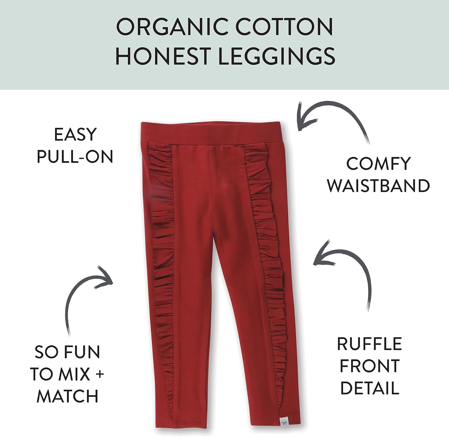 HonestBaby Multipack Organic Cotton Leggings