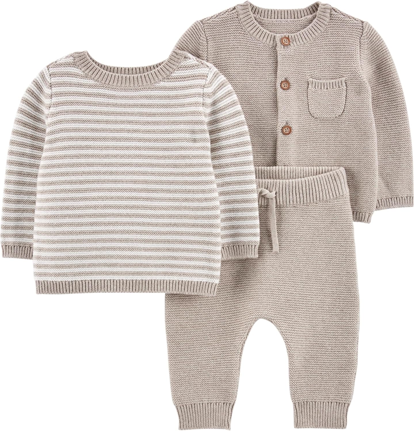 Oppa sweater set super soft cozy 3-piece unisex baby set Vibes
