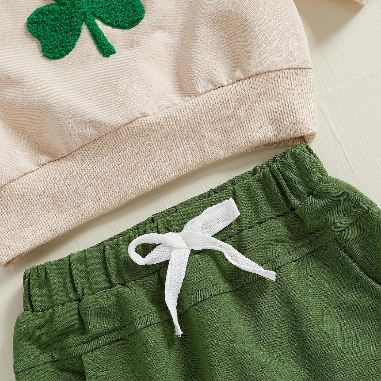 Toddler Baby Boy St Patricks Day Sweatshirt Pants Set