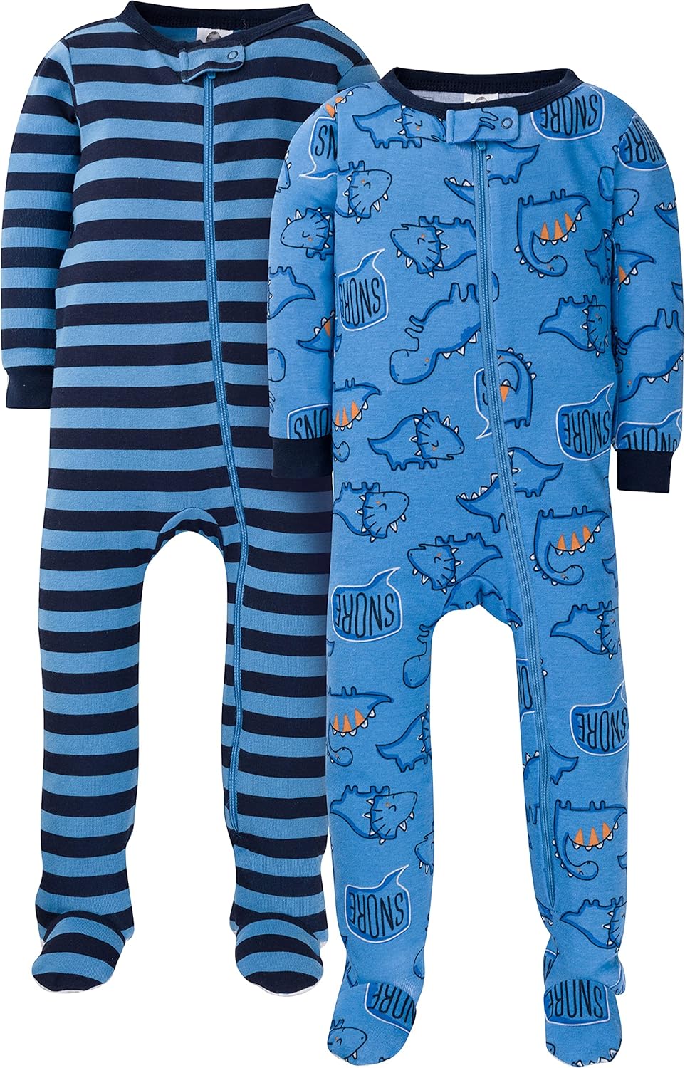 Gerber Baby Boys 2-Pack Pajamas - Snug Fit Safe
