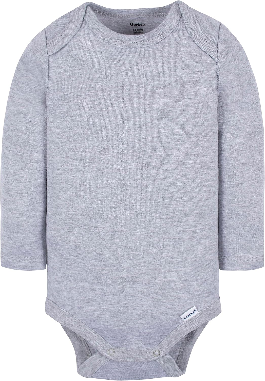 Gerber 6-Pack Unisex Long-Sleeve Onesies