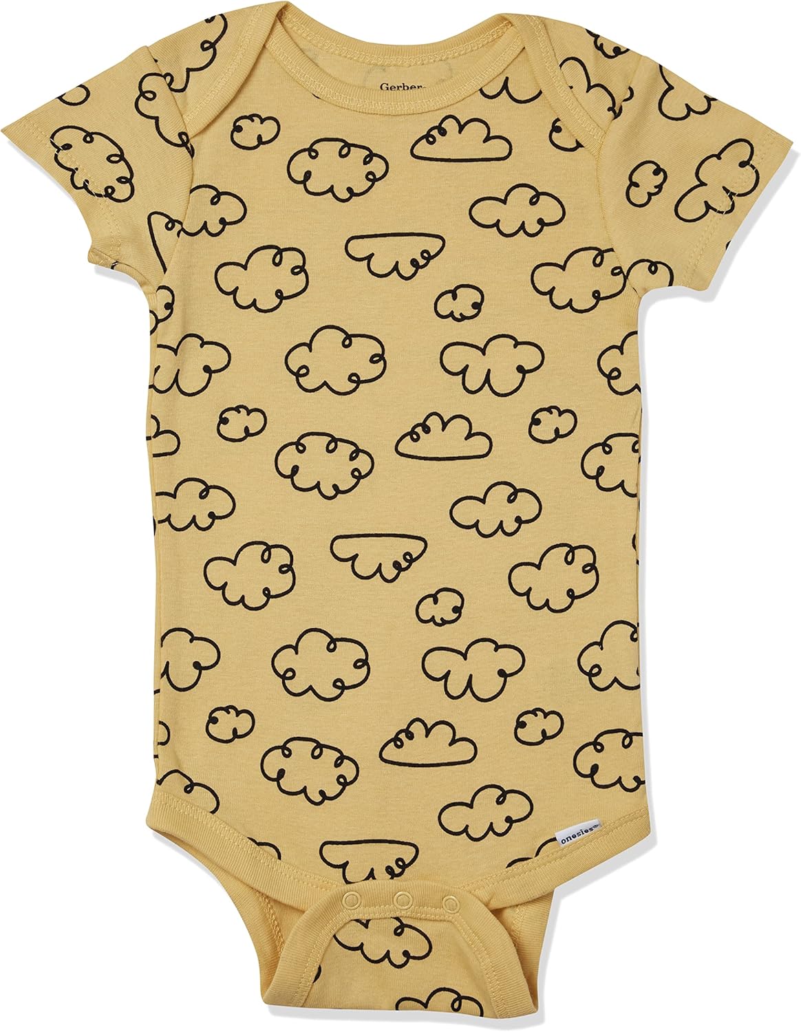 Gerber Baby 8-Pack Soft Easy-Change Onesies