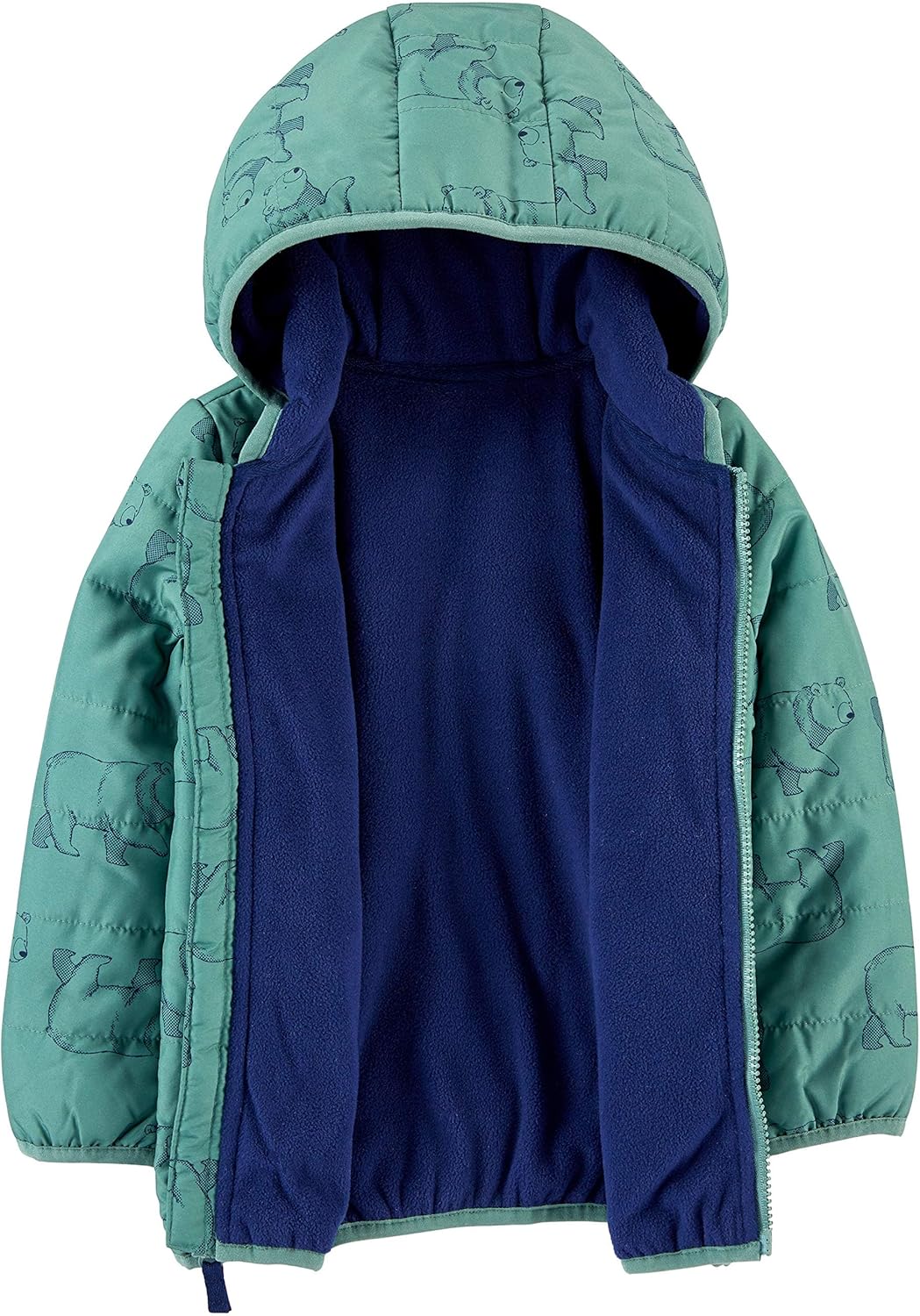 Carters Simple Joys Baby Boys Puffer Jacket Cozy Warm