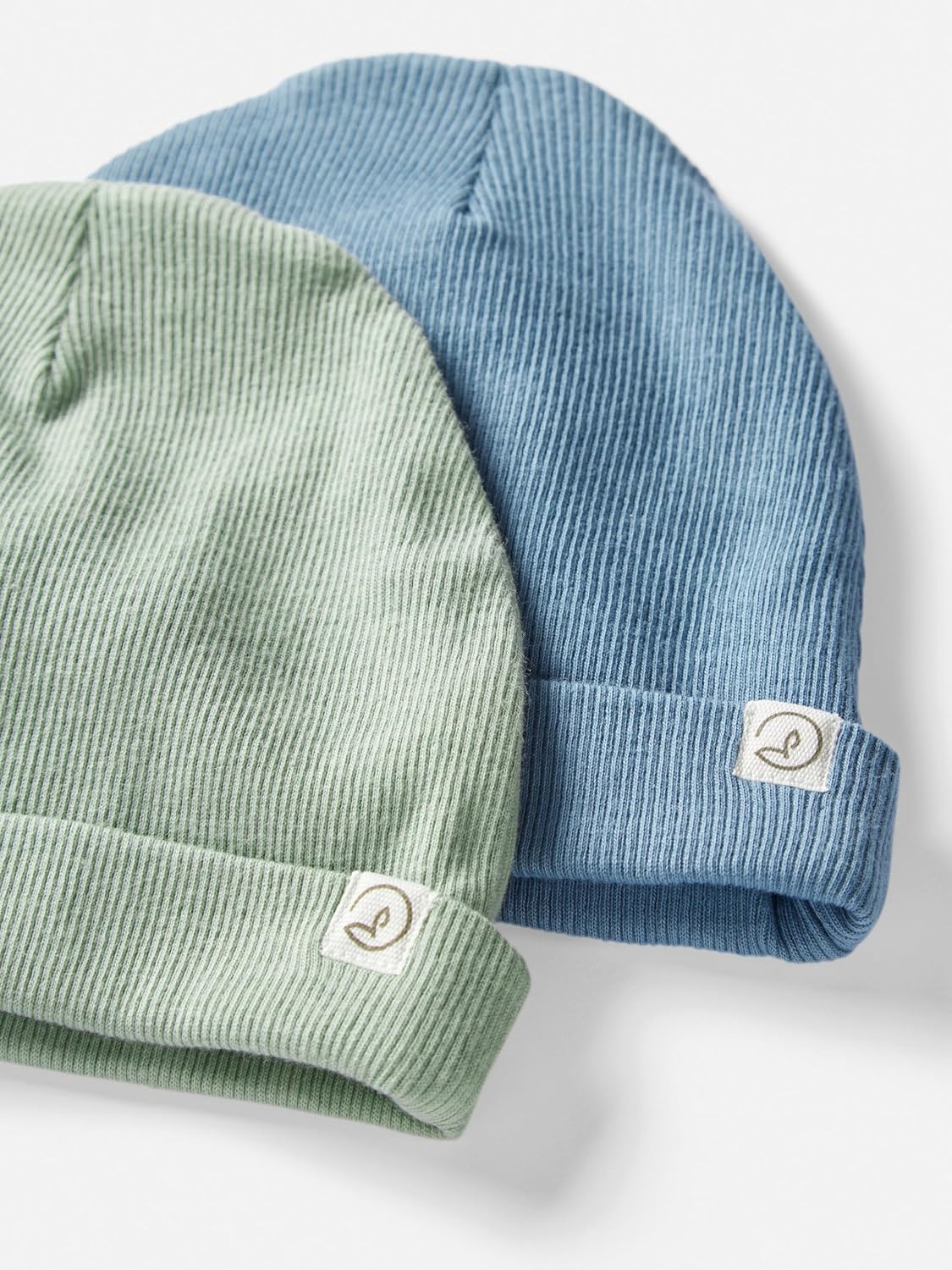 Little Planet by Carters Organic Cotton Baby 2-Pack Hat Set