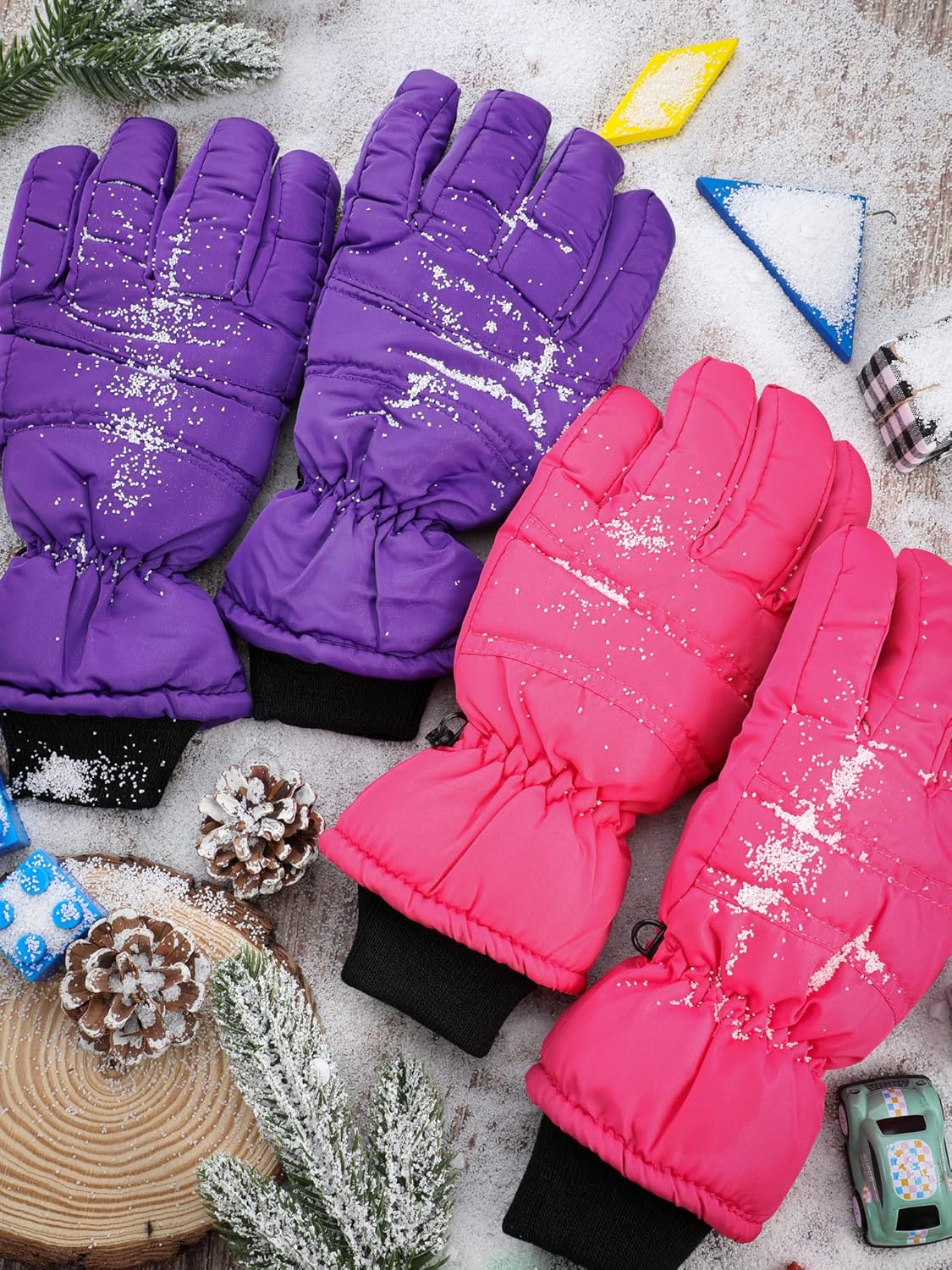 Boao Kids Winter Ski Gloves