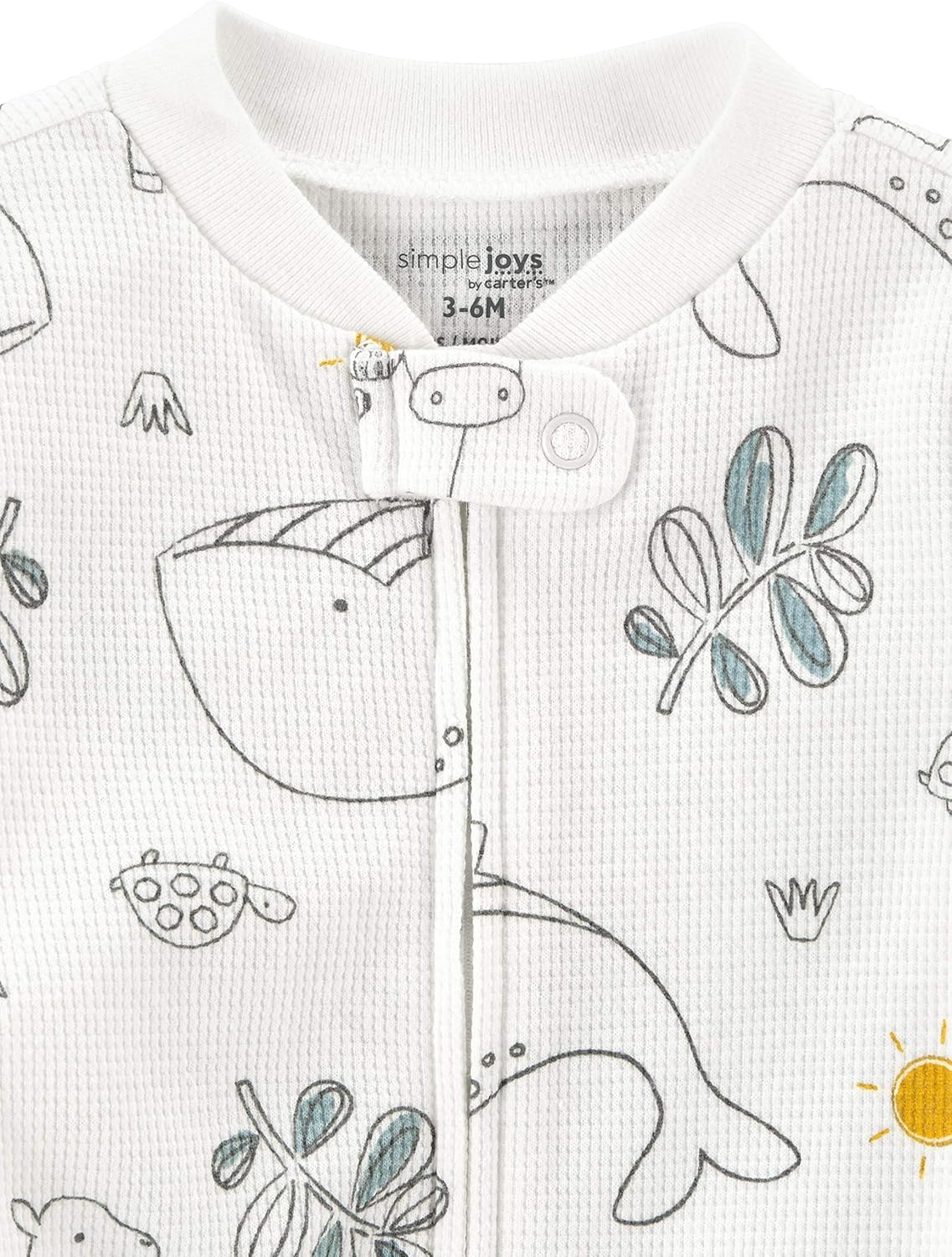 Simple Joys by Carters Two-Way Zip Thermal Sleepers