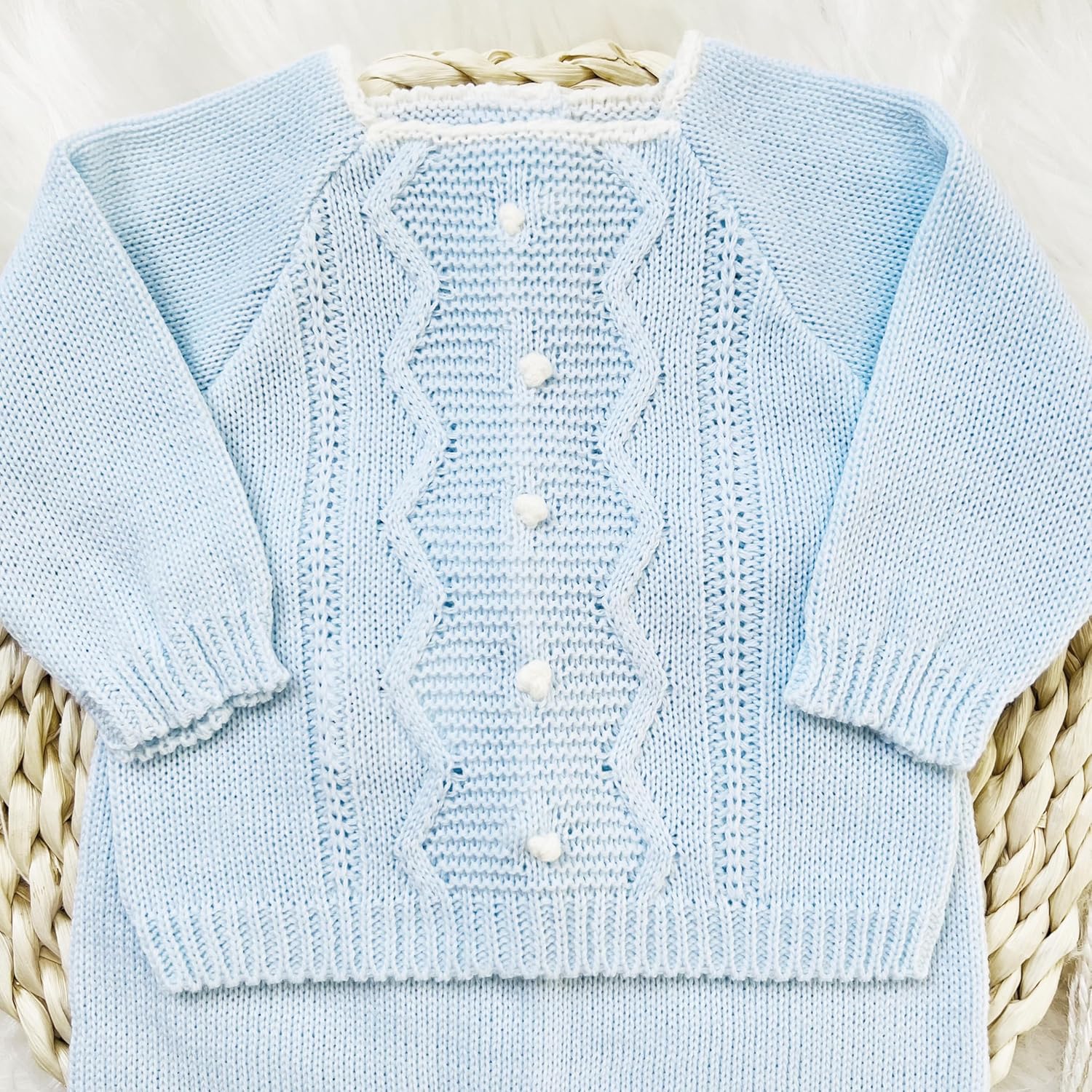 Newborn Baby Knitted Clothes Set for Boys and Girls