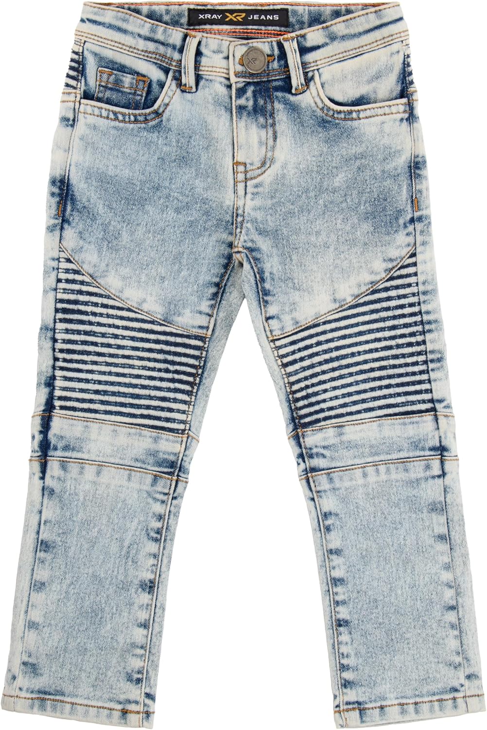 X RAY Boys Distressed Jeans Stretch Slim Fit Ripped Denim