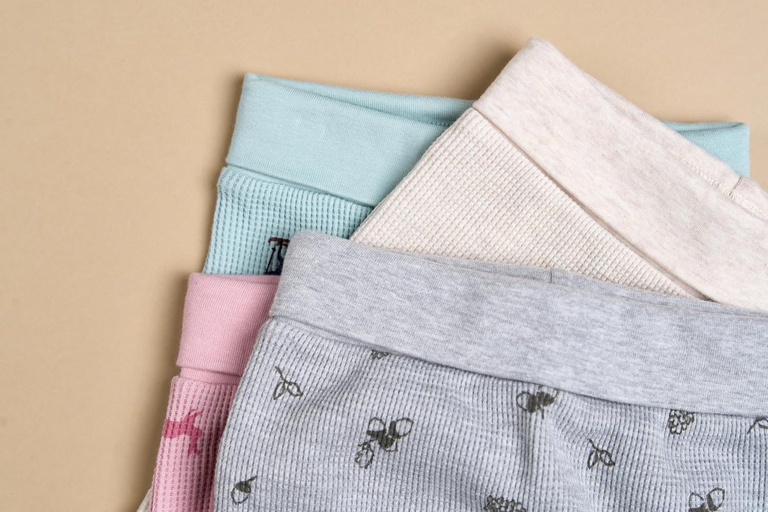 Cozy Oatmeal Bodysuit Pant Set for Baby
