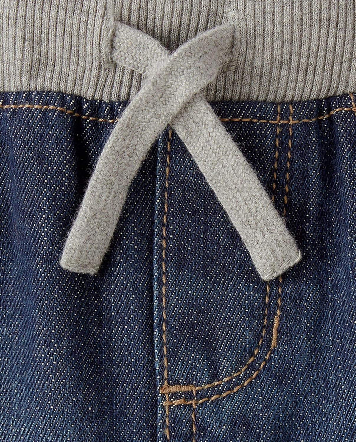 The Childrens Place Boys Baby and Toddler Pull on Straight Jeans