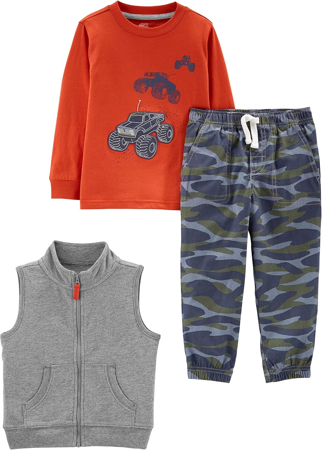 Simple Joys by Carters Baby Boys 3-Piece Playwear Set