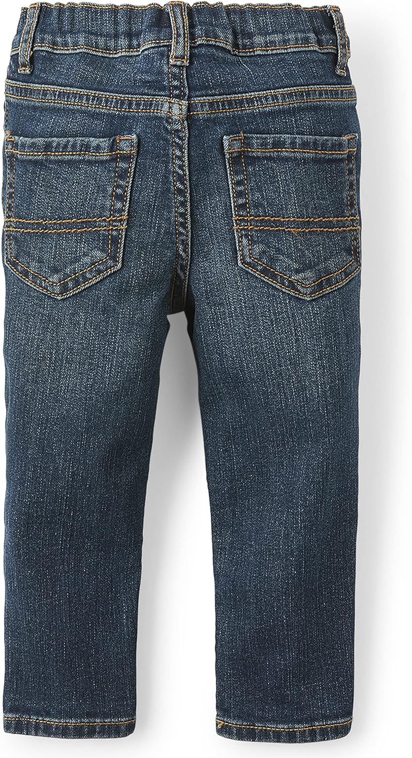 The Childrens Place Baby Boys and Toddler Stretchy Jeans for Daily Wear