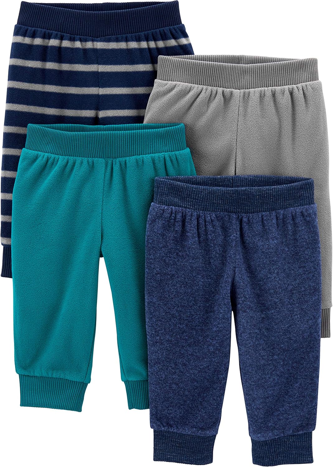 Simple Joys by Carters 4-Pack Fleece Baby Pants