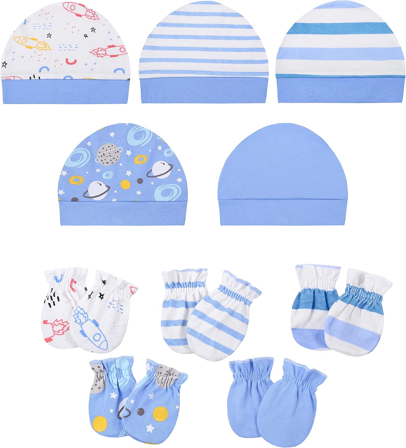 ABeCue Newborn Layette Set 20-Piece Baby Boy Girl Clothes Pack