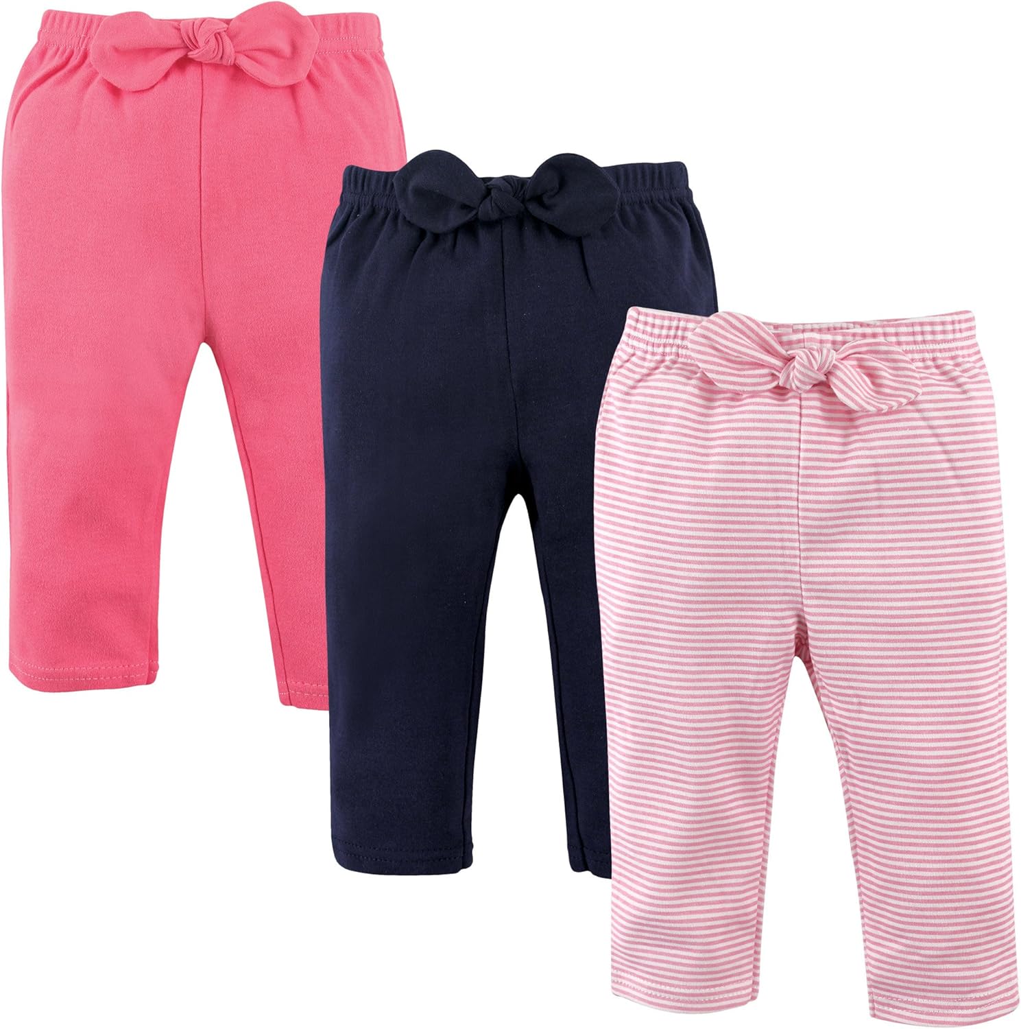 Hudson Baby Girls Cotton Pants and Leggings Set