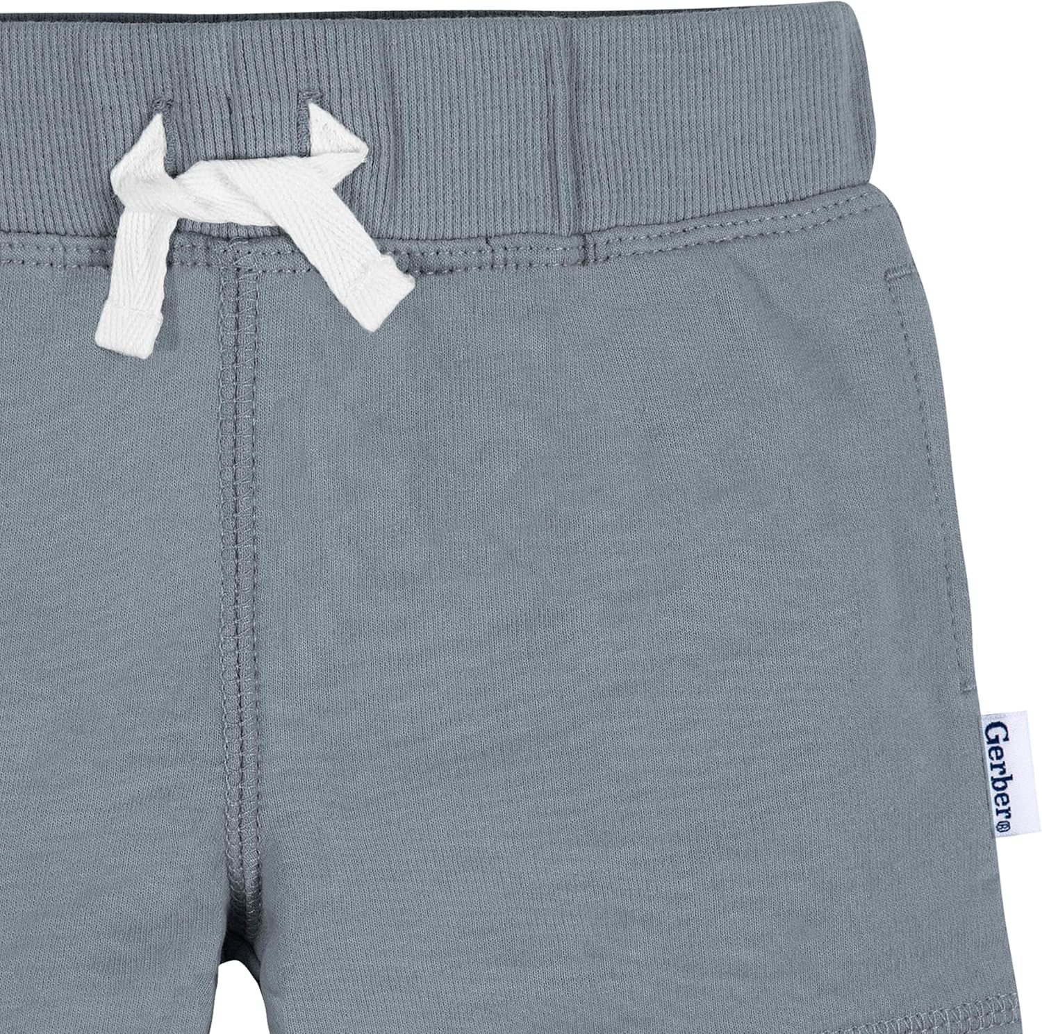 Gerber Baby Boys 3-Pack Pull-On Knit Shorts