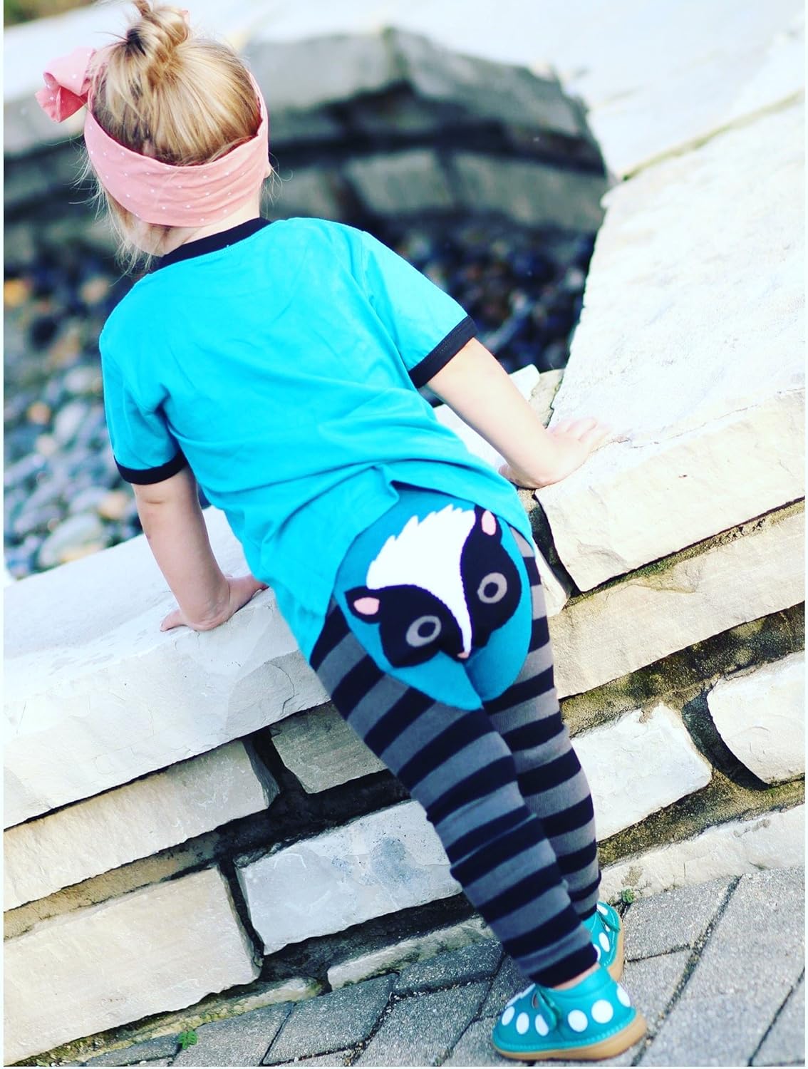 Woodland-Inspired Baby Leggings
