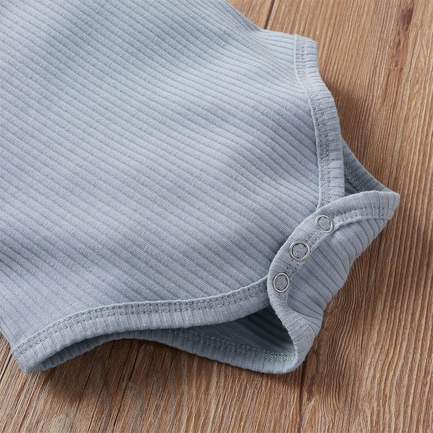 Long Sleeve Romper for Newborn Boys 2Pcs Set