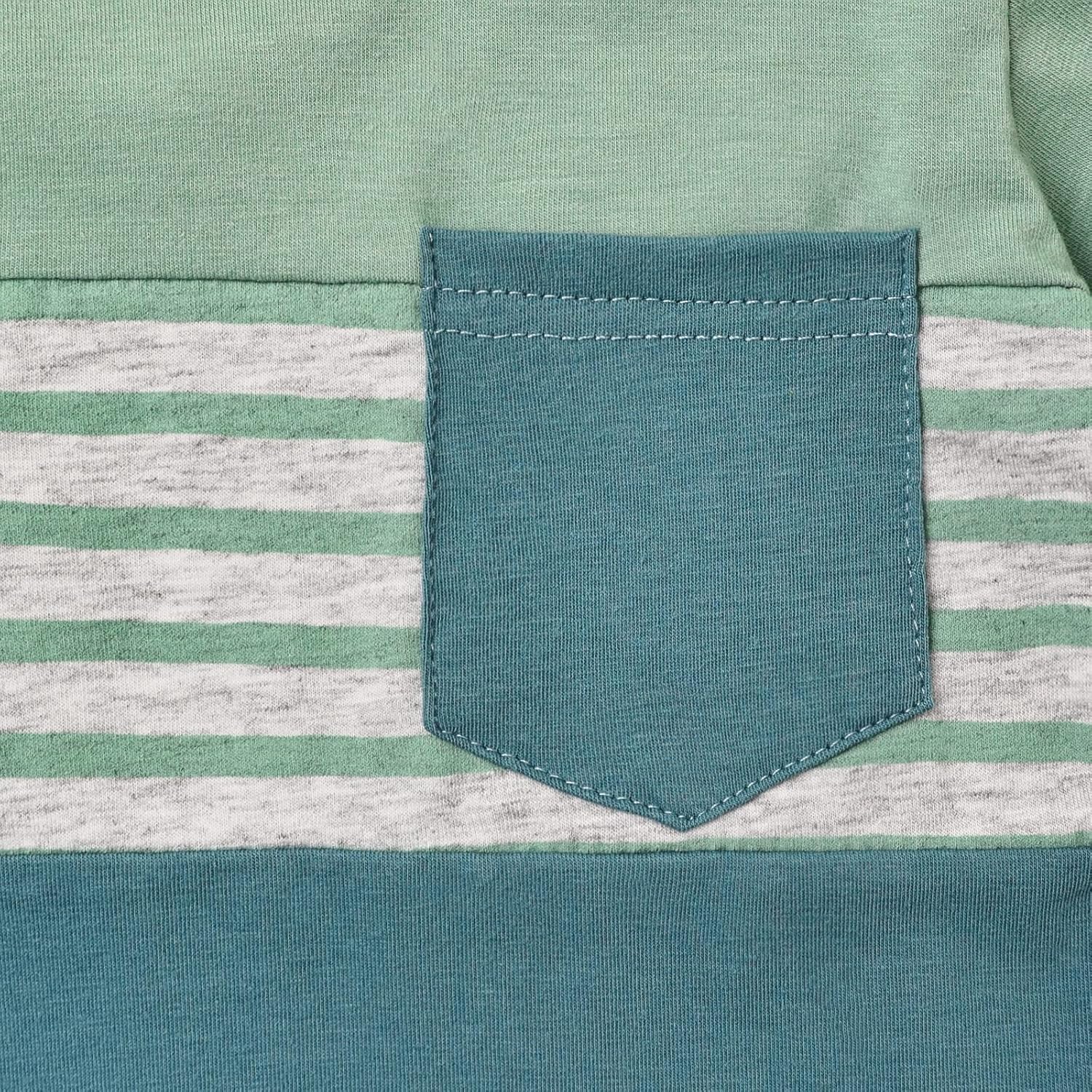 Patchwork Summer T-Shirt Shorts Set
