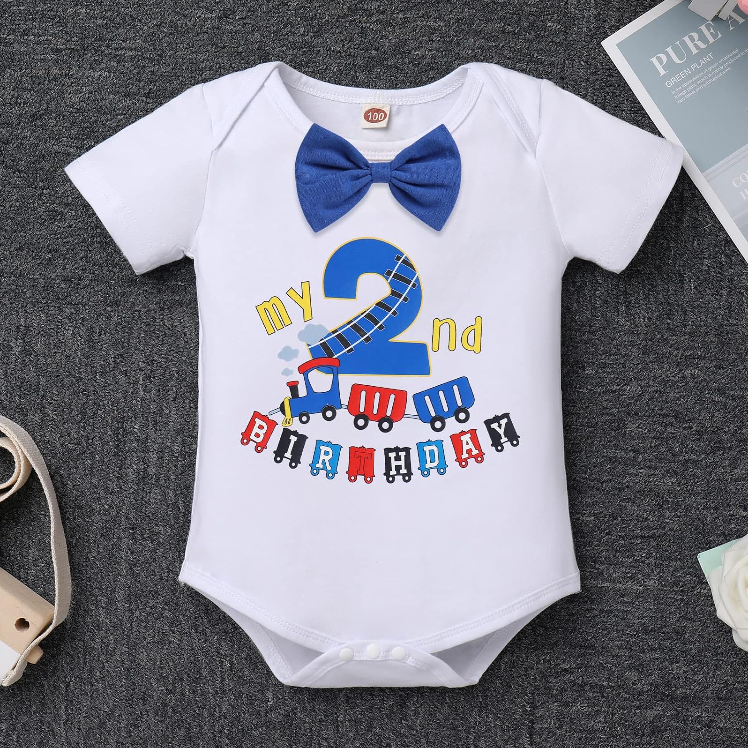 BabY Boy 1st BIrthDay JUngoLe Animal Romper Set - 1st BIrthDay Party Influencer Kit