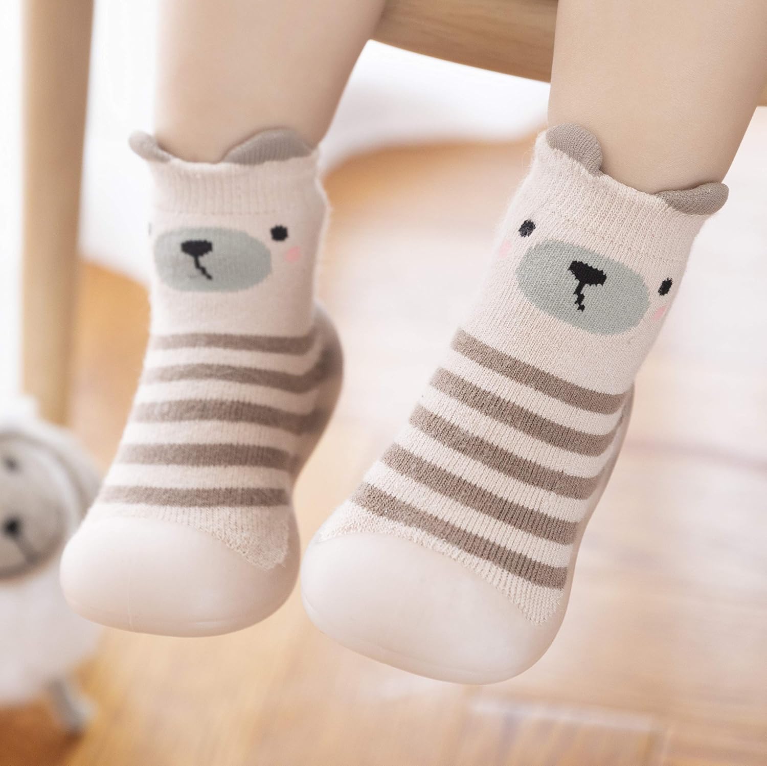 Soft Cotton Toddler Slipper Shoes