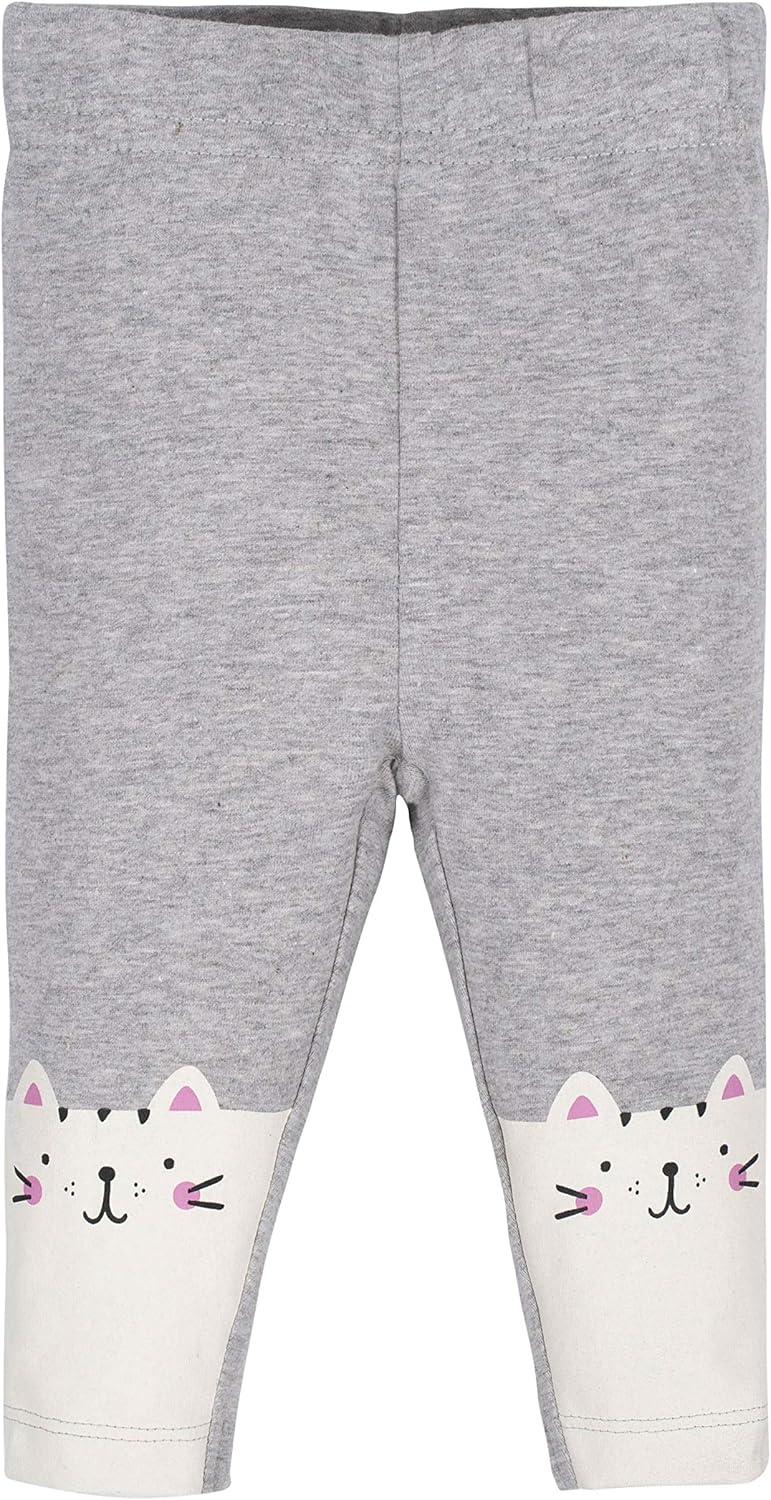 Gerber Girls 2 Pack Leggings - Comfortable Mix-and-Match Designs