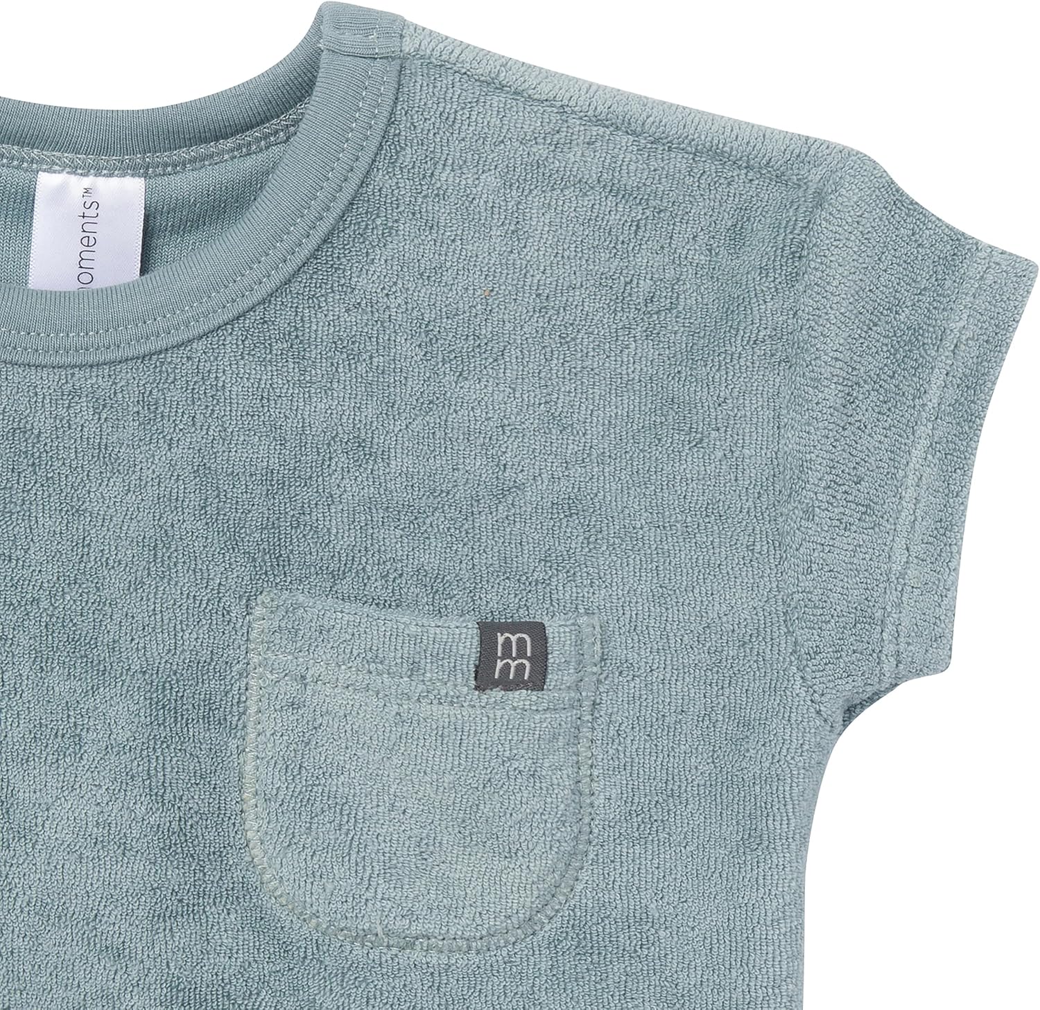 Modern Moments by Gerber Male Baby Set - Knit Terry Shirt Shorts
