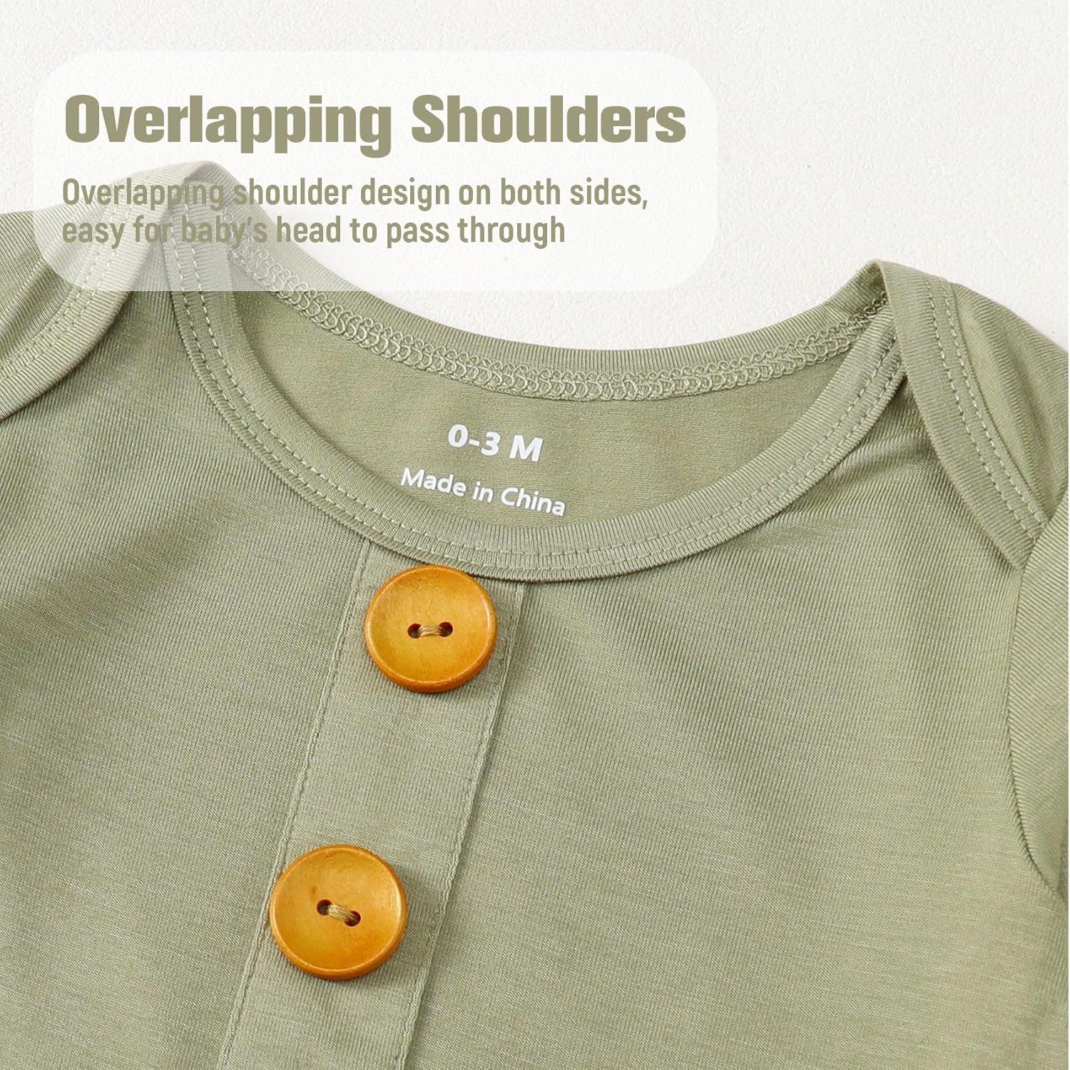 Perfect Bamboo Newborn Gown for Baby Boy