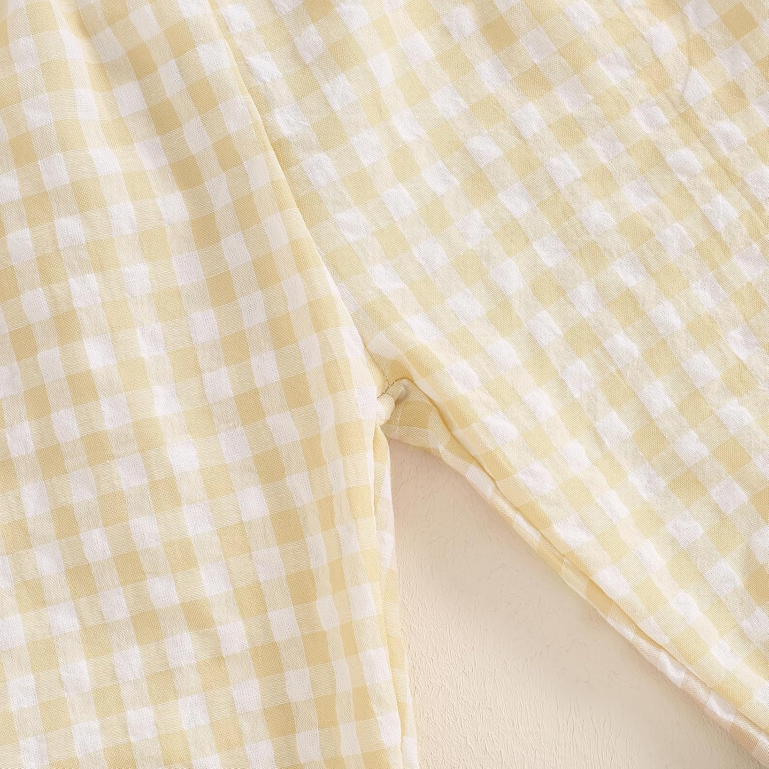 Premium Gingham Pants for Kids - Soft and Cozy for Autumn