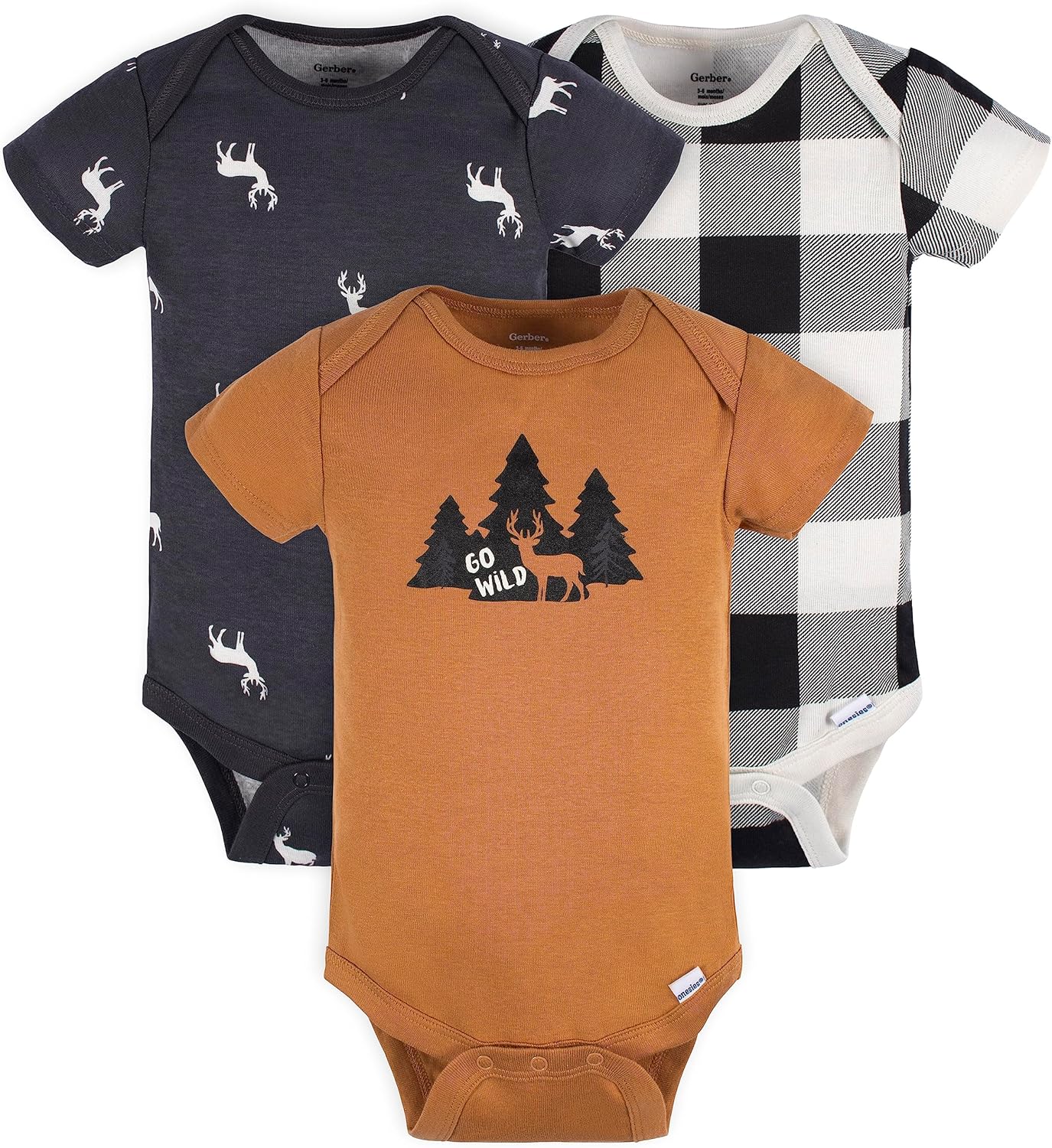 Gerber Baby Essentials deer-themed baby gift set