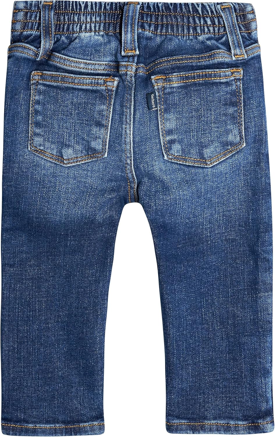 Gerber Baby Toddler Straight Leg Stretch Jeans in Denim